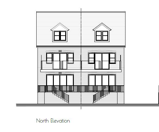 Lot: 99 - BOAT YARD WITH CONSENT FOR RESIDENTIAL DEVELOPMENT - North Elevation